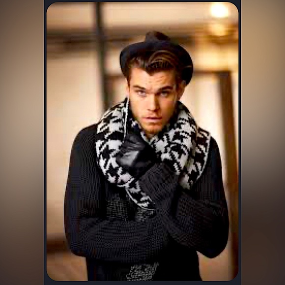 Strellson Jakne Infinity Scarf - Huge Incredible High Quality Vintage Piece - Picture 5 of 11